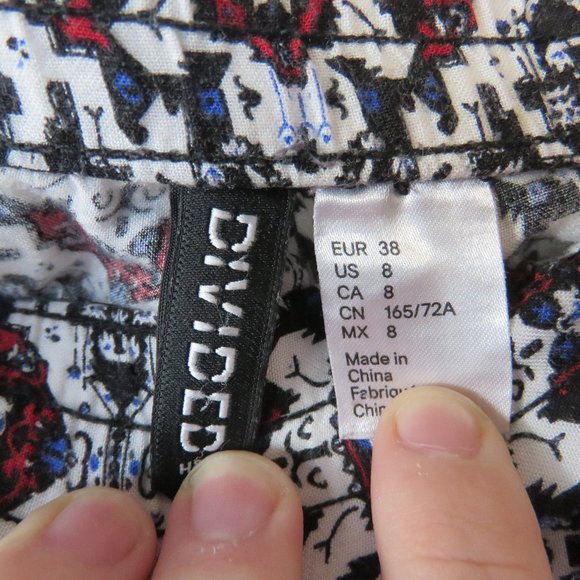 Relaxed Flowing Pants Patterned - Picture 5 of 5